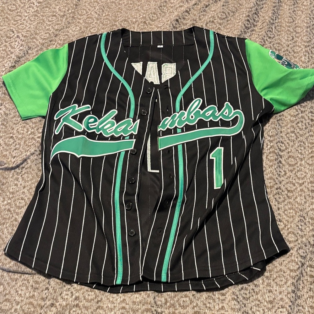 “G-Baby” from Hardball Black and Green Baseball Shirt